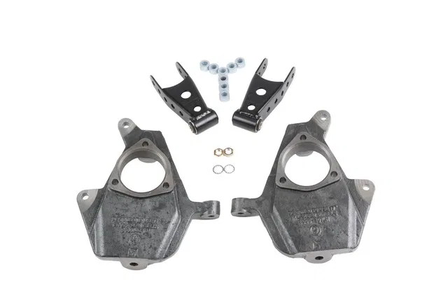 639 – BELLTECH Lowering Kit, 2 Inch Front 2 Or 3 Inch Rear Drop Shock Absorbers Not Included With Shackle Kit And Dro...
